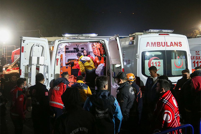 Coal mine explosion in Turkey leaves 41 dead