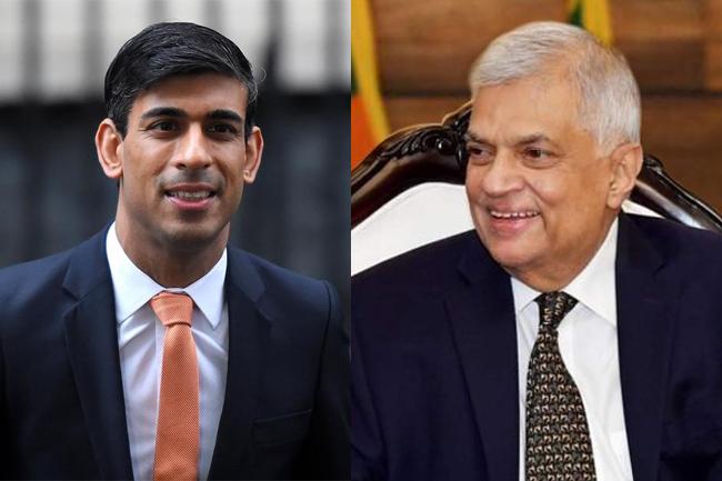 President Ranil extends wishes to new UK PM Rishi Sunak