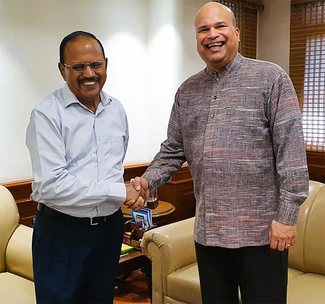 Sri Lankan envoy meets India’s NSA Ajit Doval, discuss bilateral ties