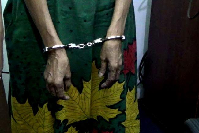 58-year-old woman arrested with heroin worth Rs. 2.6 mn