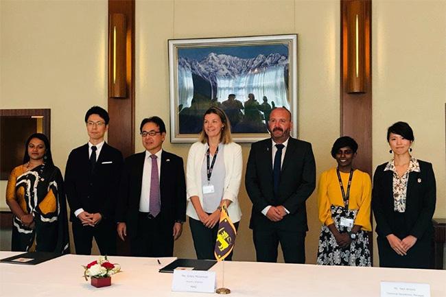 Japan extends grant assistance for humanitarian demining in north & east
