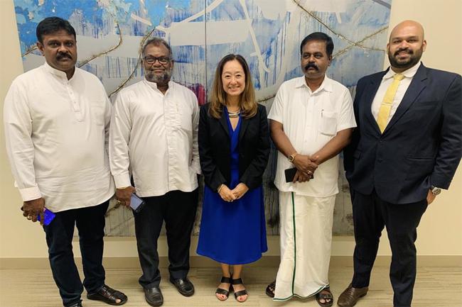 U.S. Ambassador Chung meets TNA