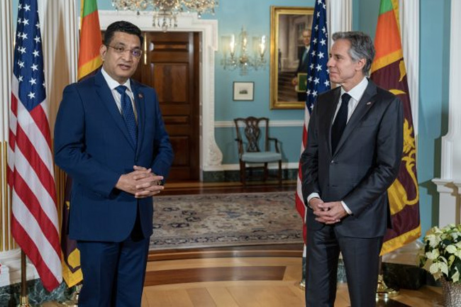 Minister Sabry meets US State Secretary