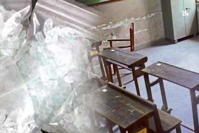 ‘Ice’ drugs found inside school canteen in Gampaha