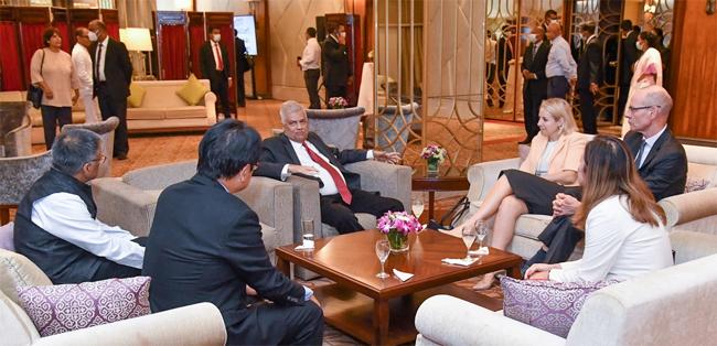 President discusses bilateral development cooperation with foreign envoys