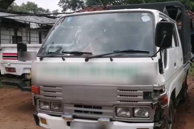 Lorry driven by group of children involved in hit-and-run accident