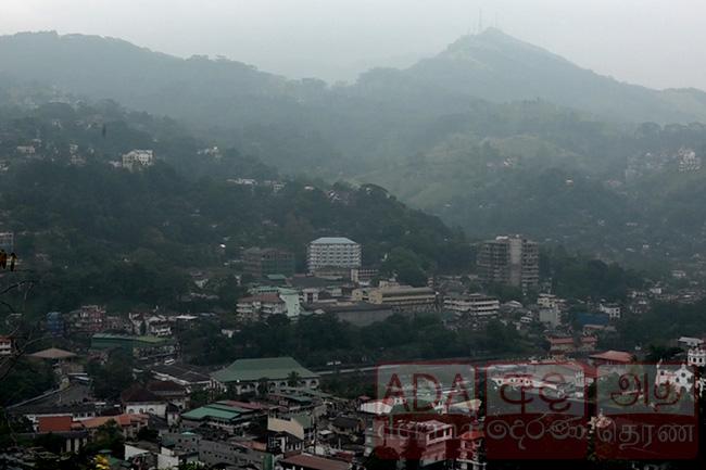 Air quality drops in Kandy