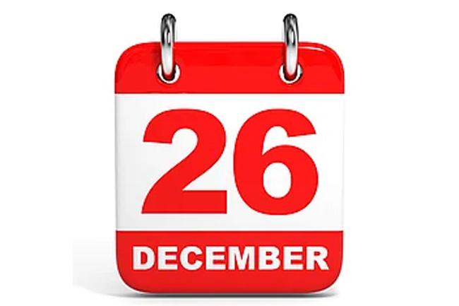 Monday declared a special govt holiday