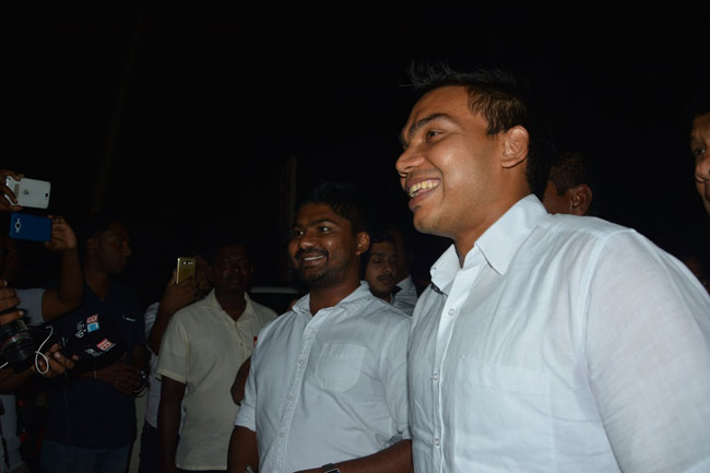 Namal, DV Chanaka, Ranaweera and 3 others arrested