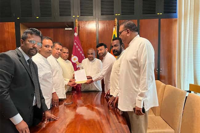 Group of MPs demand action against Ali Sabri Raheem
