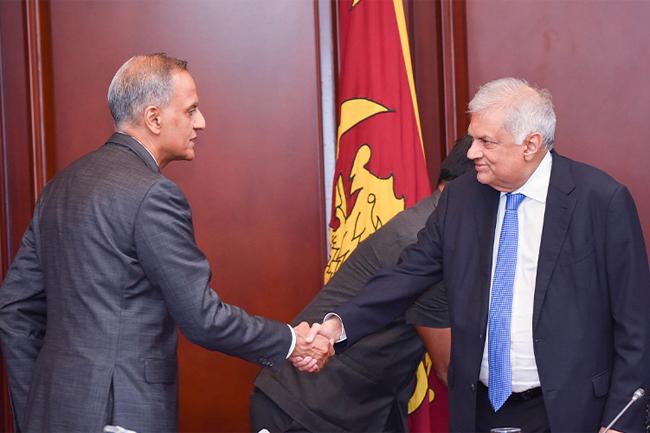U.S. Deputy Secretary Verma commends Sri Lanka’s economic recovery efforts