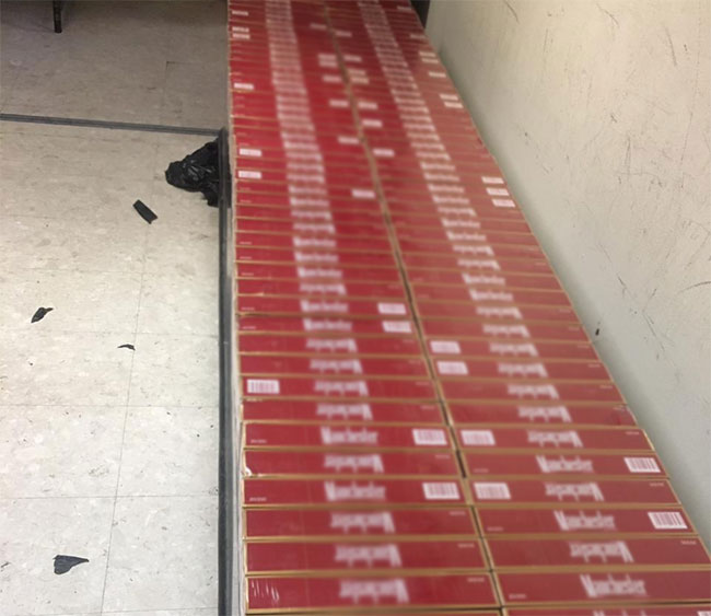 Passenger arrested with foreign cigarettes worth Rs. 2.1m at BIA