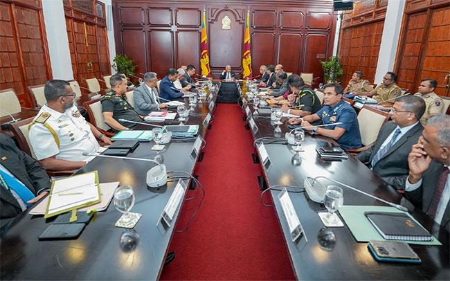 President chairs National Security Council meeting ahead of polls