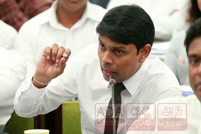 Jaffna District MP apologizes for sitting in Opposition Leader’s seat