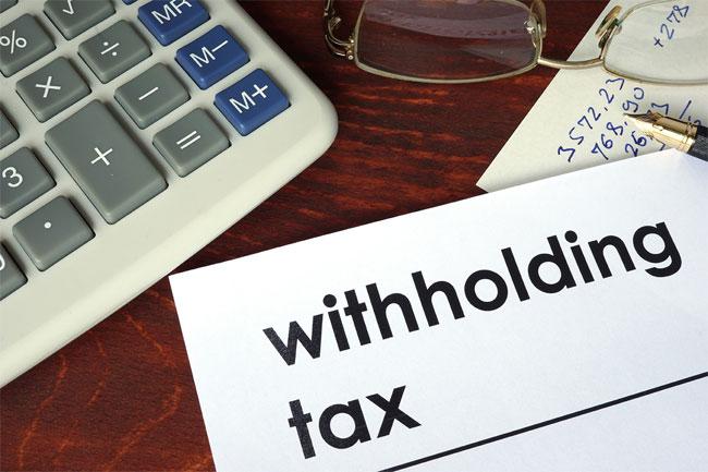 Withholding Tax to be increased to 10%