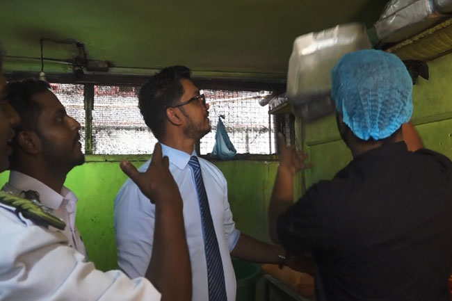 Surprise raid exposes alarming hygiene violations in Pettah restaurants