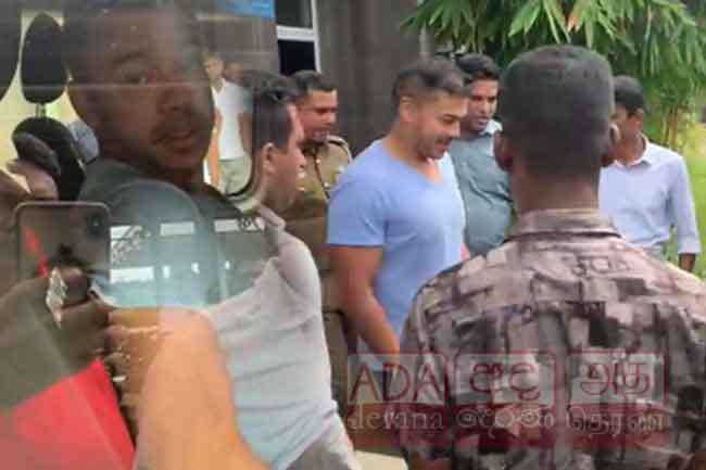Yoshitha Rajapaksa arrested