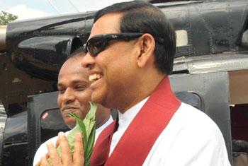 Basil returns to the country