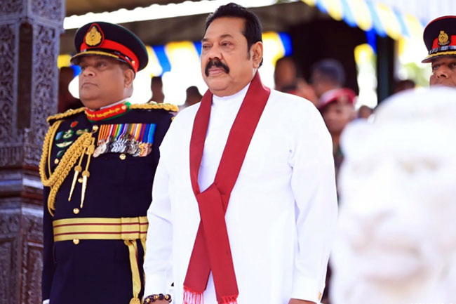 Ex-President Mahinda calls on govt. to stand by war heroes over UK’s sanctions
