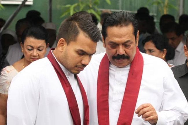 Mahinda Rajapaksa is in good health, confirms Namal amid rumors