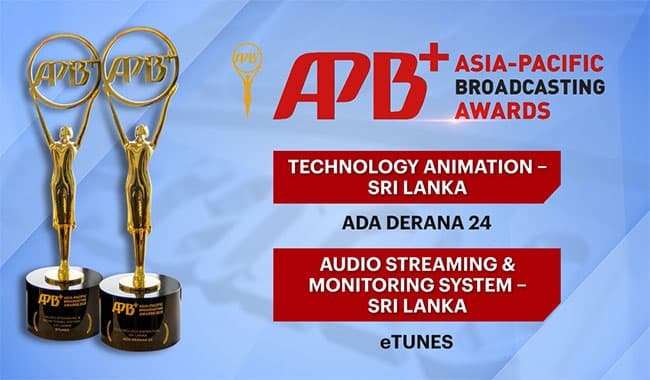 Derana leads Sri Lanka in digital broadcasting excellence with two APAC awards