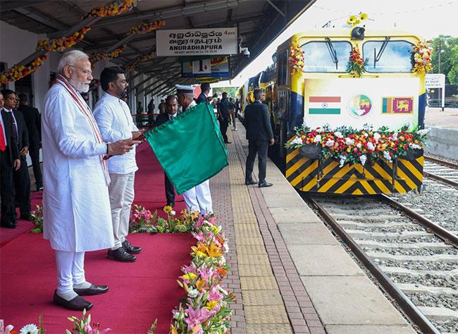 India releases first installment of advanced signalling system project on Maho–A’pura Railway Line
