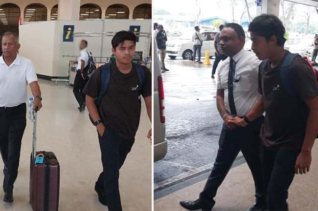 Dunith Wellalage returns to Sri Lanka after father’s passing