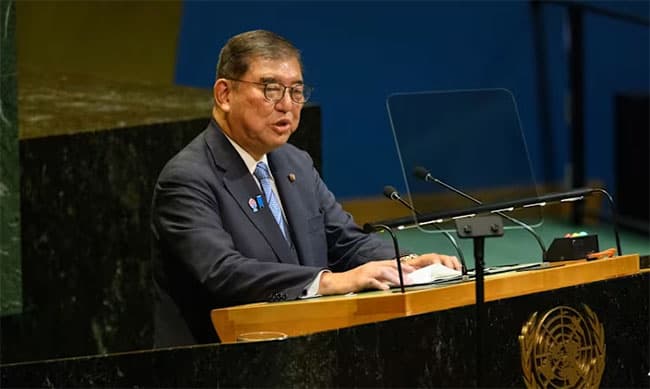 Japan PM says Palestine state recognition ‘when not if’