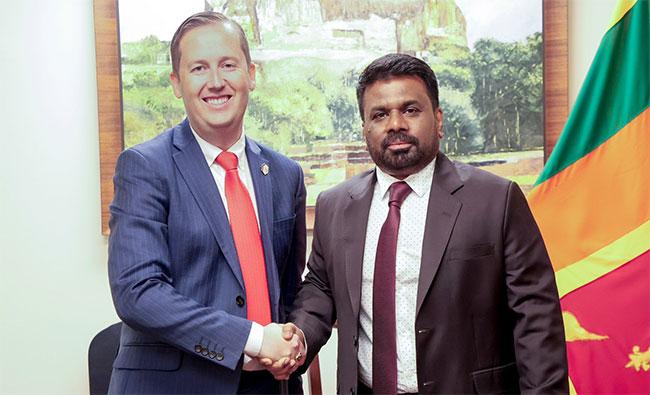 President hold talks with US Special Envoy on South Asia Sergio Gor in New York