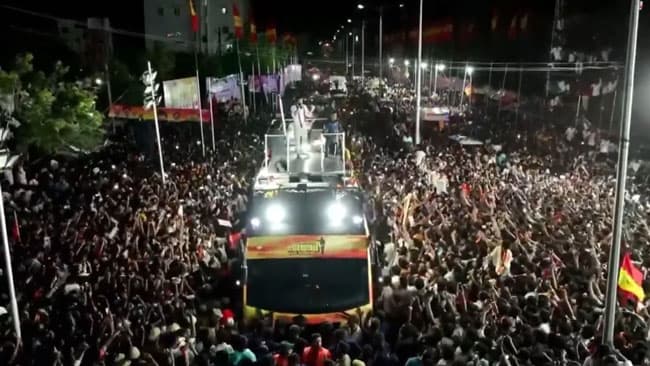 Stampede at Vijay’s Karur rally: Death toll rises to 38