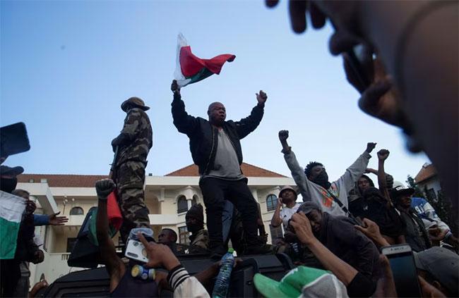 Madagascar’s president says illegal power grab by military is under way
