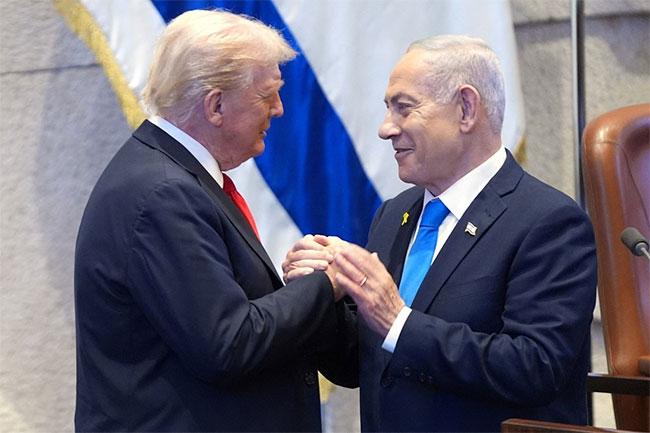 Netanyahu nominates Israel’s ‘greatest friend’ Donald Trump for country’s highest award