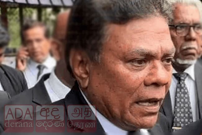 Gunaratne Wanninayake appears before Mount Lavinia Magistrate’s Court