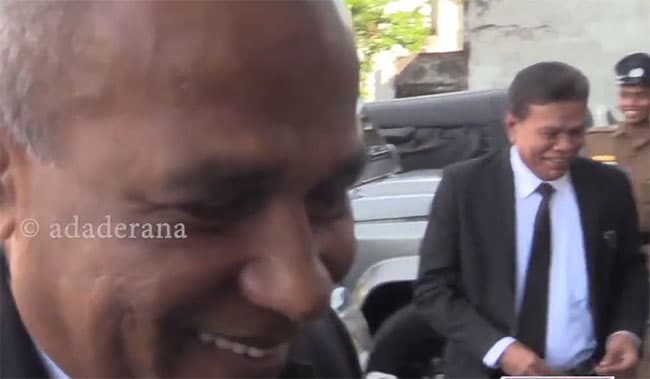 Attorney Gunaratne Wanninayake appears before WP South Crimes division