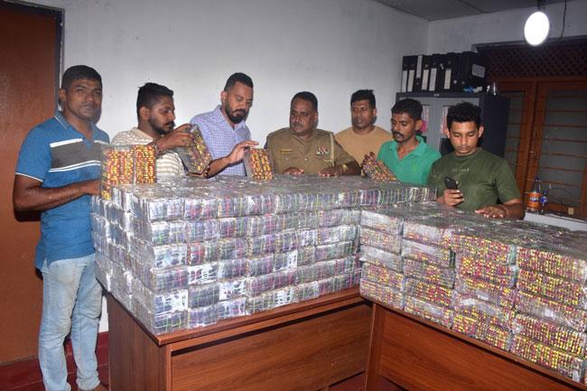 Youth arrested with over 350,000 narcotic tablets in Vavuniya
