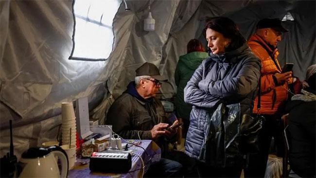 Ukrainian city in total blackout after ‘massive’ Russian assault