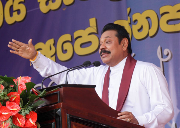 Executive presidency wrong only after leaving govt - Rajapaksa