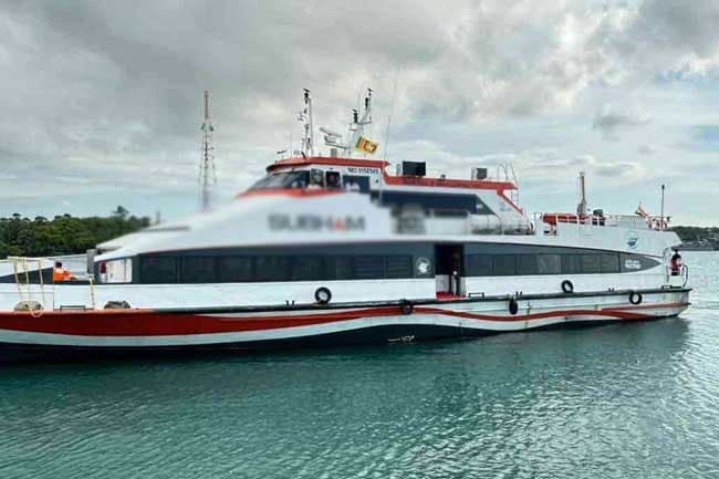 India–Sri Lanka ferry service temporarily suspended