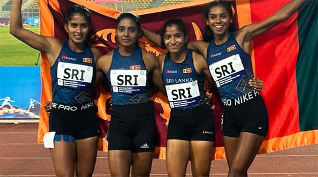 Sri Lanka finish second at South Asian Athletics Championships