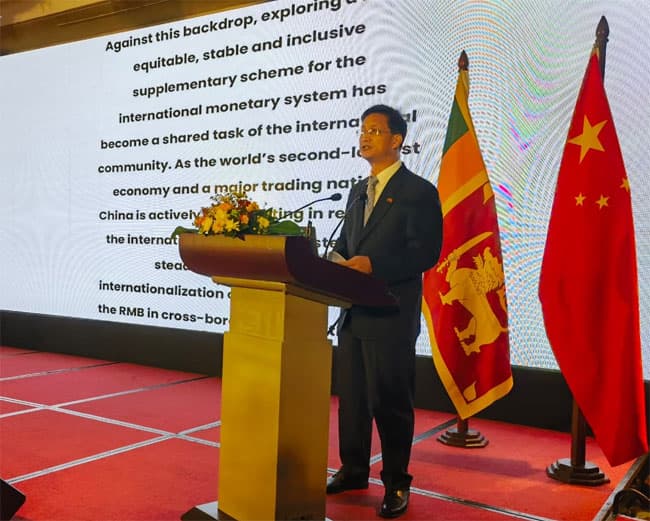 Chinese envoy on how expanding RMB cooperation can help Sri Lanka’s economic recovery