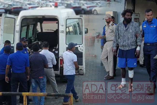 4 fishermen rescued after 13 days at sea brought to Hambantota Port