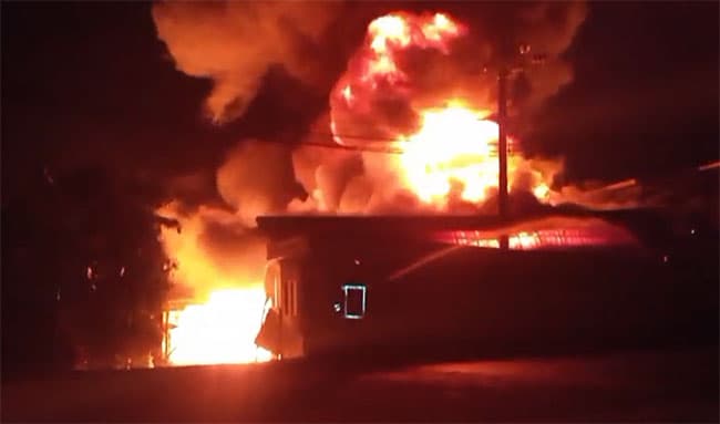 Fire at matchbox factory in Pallekele brought under control