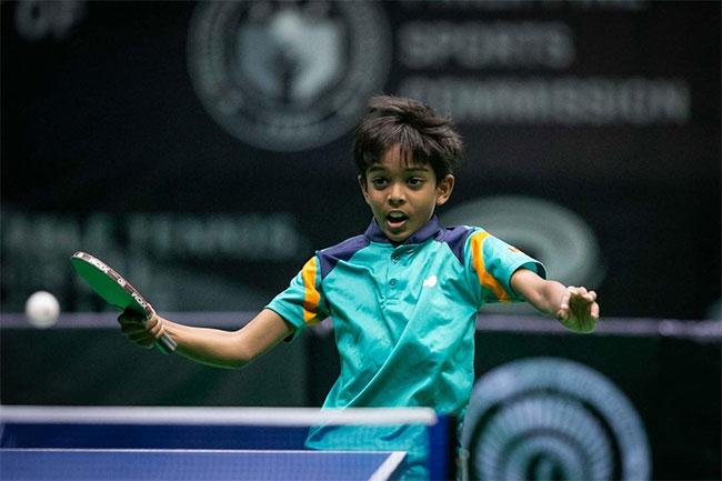 Taavi Samaraweera climbs to No. 3 in U-11 Boys’ World Table Tennis Rankings