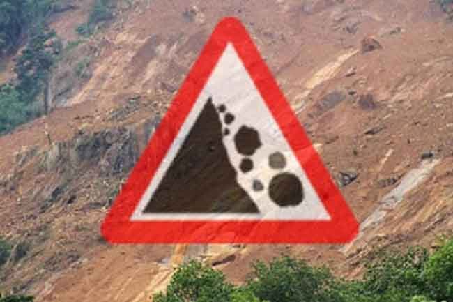 Landslide warnings issued to residents of eight districts