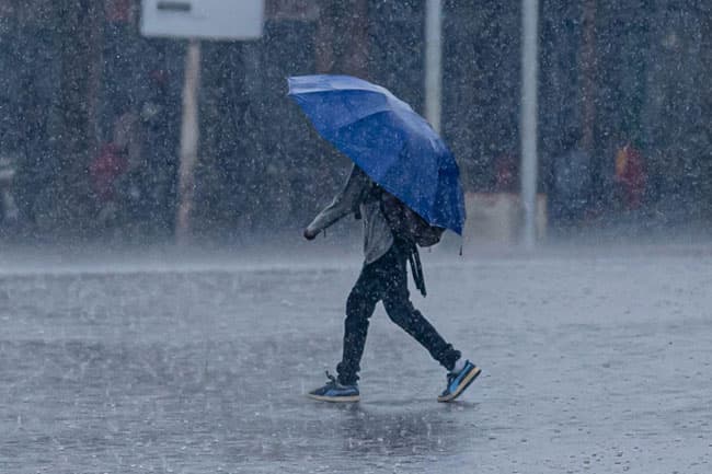 Showers expected in most provinces after 1pm today