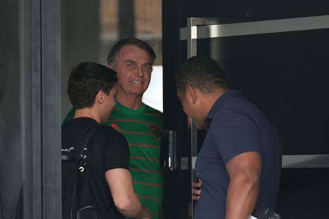 Brazil’s ex-president Bolsonaro detained by police ahead of vigil