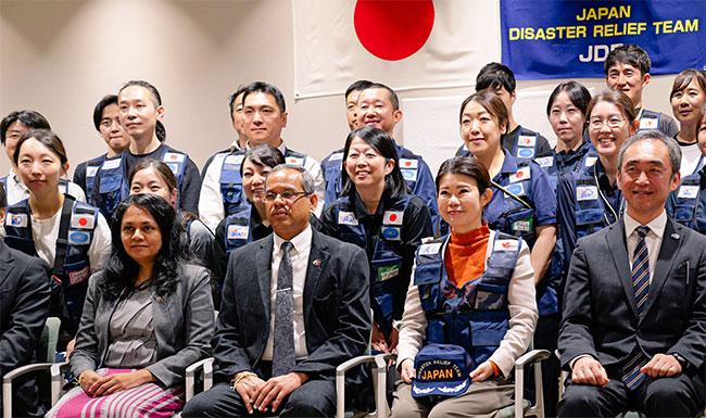 Japan sends medical team to disaster-stricken Sri Lanka