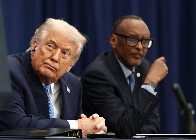 Congo, Rwanda leaders affirm commitment to Trump-backed peace deal