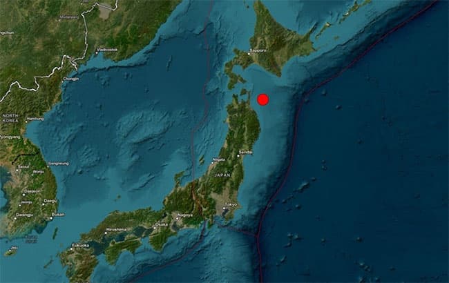 Tsunami warning issued for Japan’s east coast after 7.6-magnitude earthquake