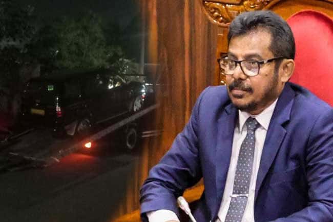 Former Speaker Asoka Ranwala hospitalised after vehicle involved in accident